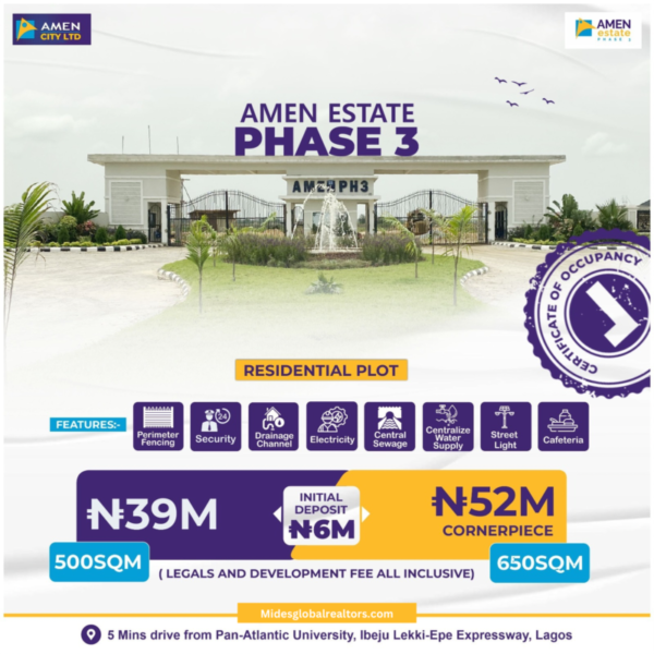 Valentine Limited offer Get 5% off when you buy into Amen Estate phase 3!  Offer Ends 14th of February..